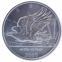 Samoa 2 Dollar John Mercanti Eagle 2023 1 Oz Silber