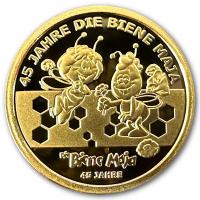 Deutschland - 45 Jahre Biene Maja - Goldprägung