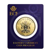 Antigua und Barbuda - 10 Dollar EC8_5 Coat of Arms 2022 - 1 Oz Gold