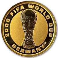 Australien - 4 AUD FIFA WM Deutschland(TM) 2006 - 1/25 Oz Goldmünze