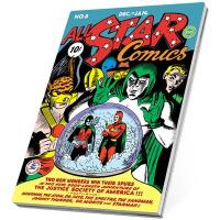Niue - 2 NZD DC Comics(TM): All Star Comics(TM) #7 - 1 Oz Silber PP Color