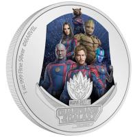 Niue 2 NZD Marvel(TM) Guardians of the Galaxy Vol.3(TM) 2023 1 Oz Silber PP Color Rückseite