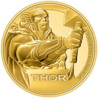 Niue - 25 NZD Marvel(TM) Classics (2.) Thor(TM) 2023 - 1/4 Oz Gold PP 