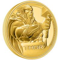 Niue - 250 NZD Marvel(TM) Classics (2.) Thor(TM) 2023 - 1 Oz Gold PP 