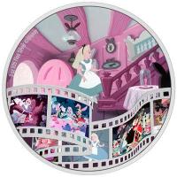 Niue 10 NZD Disney(TM) Kino Meisterwerke (5.) Alice im Wunderland(TM) 2023 3 Oz Silber PP Color