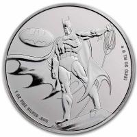 Samoa 5 Dollar DC Comics(TM) 1. Batman(TM) 2023 1 Oz Silber