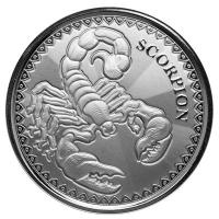 Tschad - 500 Francs Wüsten Skorpion (Desert Scorpion) 2022 - 1 Oz Silber