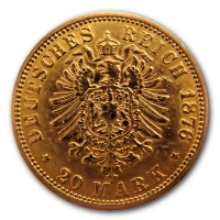 Deutsches Kaiserreich - 20 Mark Hamburg - 7,16g Goldmnze
