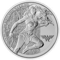 Niue 10 NZD Classic Superheroes (6.) Wonder Woman(TM) 2023 3 Oz Silber PP