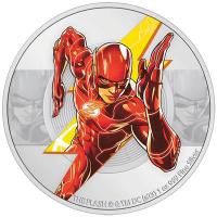 Niue 2 NZD DC Comics(TM): The Flash(TM) 2023 1 Oz Silber PP Color