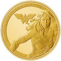 Niue 25 NZD Classic Superheroes (6.) Wonder Woman(TM) 2023 1/4 Oz Gold PP