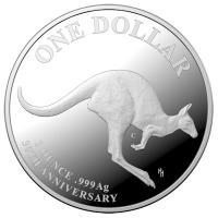 Australien 1 AUD 30 Jahre Silver Kangaroo PROOF 2023 1 Oz Silber PP