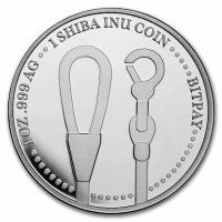 USA - Shiba Inu - 1 Oz Silber