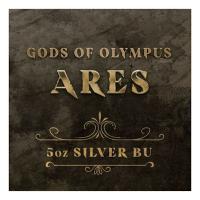 Tuvalu - 5 TVD Gods of Olympus: Ares 2023 - 5 Oz Silber