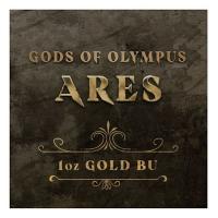 Tuvalu - 100 TVD Gods of Olympus: Ares 2023 - 1 Oz Gold (Nur 100 Stück!!!)