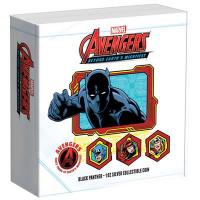 Niue - 2 NZD Marvel Avengers(TM) (3.) Black Panther(TM) 2023 - 1 Oz Silber PP Color