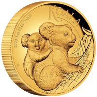 Australien - 100 AUD Koala 2023 - 1 Oz Gold HighRelief