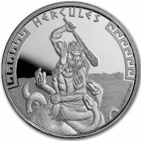 Niue - 2 NZD Heroes of Greek Mythology: Hercules (1.) 2023 - 1 Oz Silber 