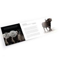Südafrika - 5 Rand Big Five II Büffel 2023 - 1 Oz Silber