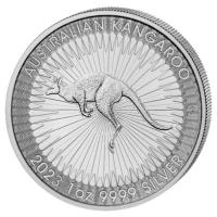 Australien 1 AUD PerthMint Känguru 2023 1 Oz Silber