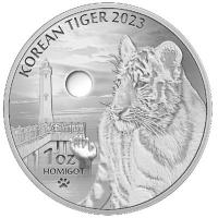 Sdkorea - Koreanischer Tiger 2023 - 1 Oz Silber