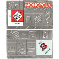 Samoa - 20 Dollar Monopoly(TM) 2023 - 4 * 1 Oz Silber