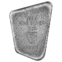 Germania Mint - Guss Silberbarren Runes Collection: Fehu - 1 Oz Silber
