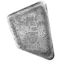 Germania Mint Guss Silberbarren Runes Collection: Ansuz 1 Oz Silber Rckseite