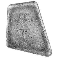 Germania Mint Guss Silberbarren Runes Collection: Uruz 1 Oz Silber Rckseite