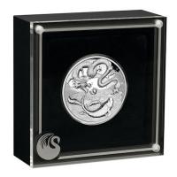 Australien - 2 AUD Myths & Legends: Dragon & Koi 2023 - 2 Oz Silber PP High Relief