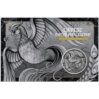 Australien 1 AUD Myths & Legends: Phoenix 2023 1 Oz Silber Antik Finish Coincard