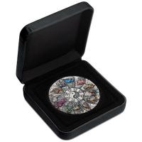 Tuvalu - 5 TVD Tierkreiszeichen Lunar 2023 - 5 Oz Silber Antik Finish