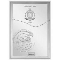 Niue 10 NZD Art of the 100th (5.) Die Verurteilten (Shawshank)(TM) 2023 5 Oz Silber PP Color (nur 100 Stück!!!) Rückseite