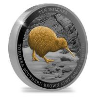 Neuseeland - 10 NZD Kiwi 2023 - 5 Oz Silber