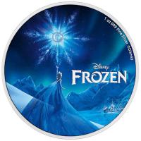 Niue - 2 NZD Disney Frozen (Die Eisknigin) 10 Jahre 2023 - 1 Oz Silber