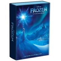 Niue - 2 NZD Disney Frozen (Die Eisknigin) 10 Jahre 2023 - 1 Oz Silber