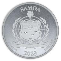 Samoa 2 Dollar Fast and Furious 2023 1 Oz Silber Rckseite