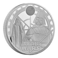 Großbritannien - 10 GBP Star Wars(TM) Darth Vader and Emperor Palpatine  2023 - 5 Oz Silber PP 