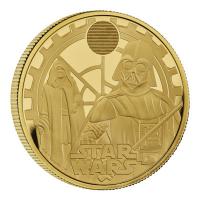 Großbritannien - 100 GBP Star Wars(TM) Darth Vader and Emperor Palpatine 2023 - 1 Oz Gold PP 