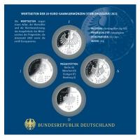 Deutschland - 4*20 EURO Komplettsatz 2023 - Silber Spiegelglanz