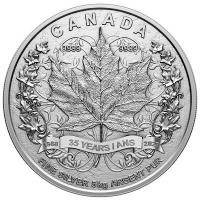 Kanada 500 CAD Maple Leaf 35 Jahre 2023 5 KG Silber PP 