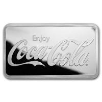 USA - Coca Cola(R)  - 10 Oz Silberbarren Reverse Proof