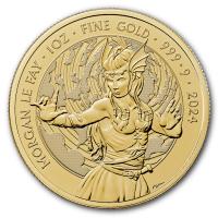 Grobritannien - 100 GBP Myth & Legends (6.) Morgan le Fay 2024 - 1 Oz Gold BU