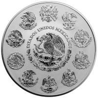 Mexiko Libertad Siegesgttin 2023 5 Oz Silber Reverse Proof Rckseite