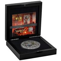 Niue - 7 NZD Circes Insel: Die Odyssee 2023 - 3 Oz Silber Antik Finish Ultra High Relief 
