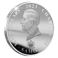 Samoa - 5 Dollar Disney(TM) 100 Jahre Disney(TM) Mickey Mouse(TM) - 1 Oz Silber