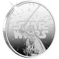 Samoa 5 Dollar Disney(TM) 100 Jahre Disney(TM) Darth Vader(TM) 1 Oz Silber