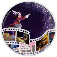 Niue 10 NZD Disney(TM) Kino Meisterwerke (6.) Fantasia(TM) 2023 3 Oz Silber PP Color