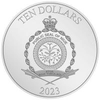 Niue - 10 NZD Disney(TM) Kino Meisterwerke (6.) Fantasia(TM) 2023 - 3 Oz Silber PP Color