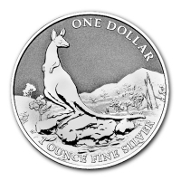 Australien 1 AUD Silver Kangaroo 2013 1 Oz Silber